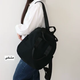 کوله پشتی دخترانه مدل بایو (مشکی)