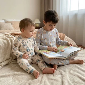 بلوز شلوار ریلی پسرانه 1تا2سال