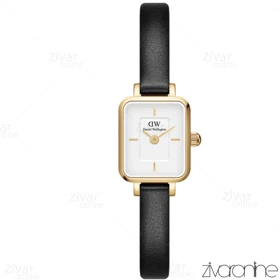 ساعت دنیل ولینگتون قاب طلایی کوادرو مینی 105517