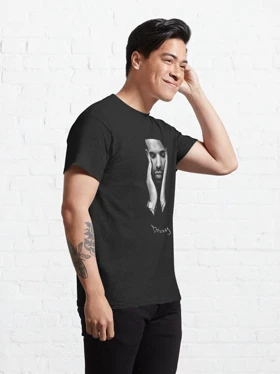 تیشرت دریک Drke Drizzy Rapper Black and White