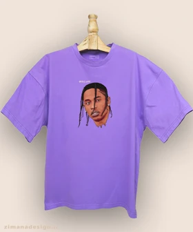 تیشرت لش مردانه و زنانه طرح تراویس اسکات کد 941