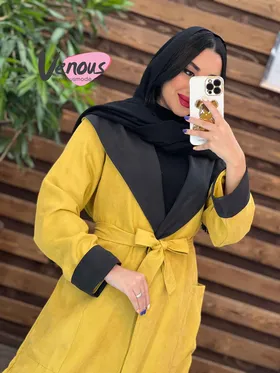 مانتو میکرو بلند کلاهدار