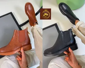 نیم بوت طبی کلاسیک دو کش زنانه