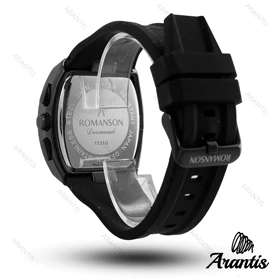 ساعت مردانه رومانسون دایمند سه موتوره مشکی m-10196