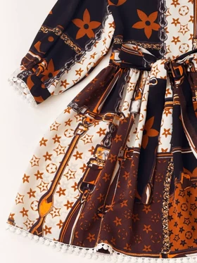 3165-پیراهن بچگانه پاریس