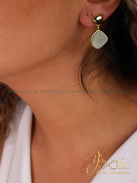 گوشواره زنانه طرح طلامخمل کد E1148