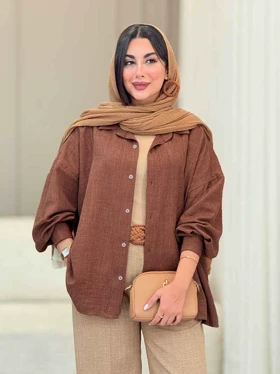 مانتو پشت دکمه هیلدا