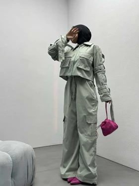 ست کت و شلوار بندی