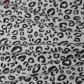 تاپ راحتی زنانه مدل پلنگی رنگ طوسی ماییلدا کد 5328-1