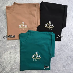 تیشرت قواره دار یقه V