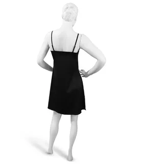 پیراهن بندی Neev نیو ساتن و دانتل کد 4405 مشکی Black