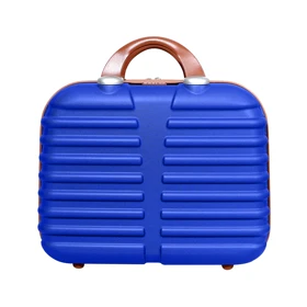 چمدان لوازم آرایشی Mazhro مدل Lutus-MB (آبی کاربنی)