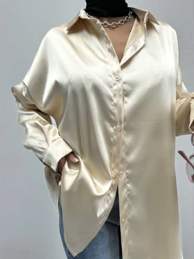 شومیز ساتن ساده