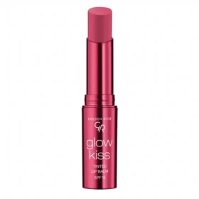 بالم لب جامد گلدن رز, مدل Glow Kiss Tinted رنگ Berry Pink شماره 03