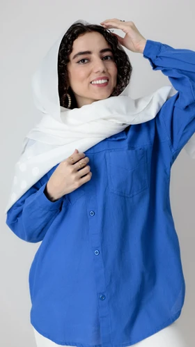 شومیز کنفی رنگی