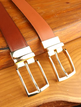 کمربند مردانه بیورا مدل چرم صنعتی دورو کد k021