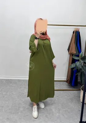 پیراهن مانتویی شیدا