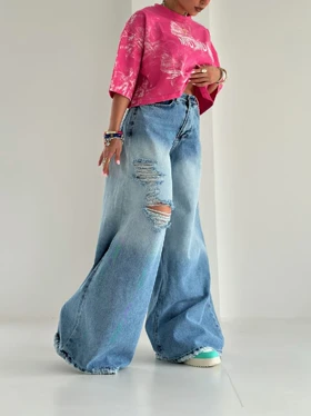 شلوار جین RAE BLUE