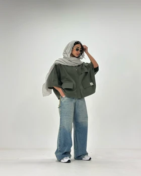 شومیز کتان پنبه