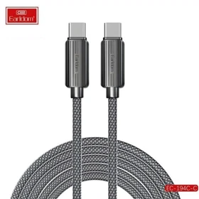 کابل دو سر تایپ سی ارلدام Earldom مدل EC-194C-C توان 60 وات 3 متر