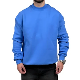 دورس مردانه آبی سه نخ طرح ساده