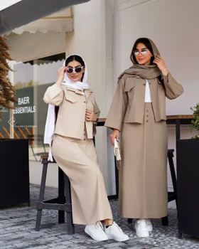 کت و دامن مزونی مدل نارتیک کد 2597