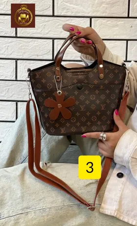 کیف دستی و دوشی زنانه مینی اویز گل