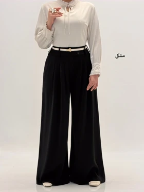 4247-شلوار کرپ مورگان