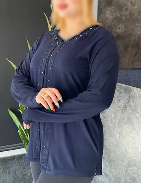 بلوز نگینی آرمیس کد : b0012
