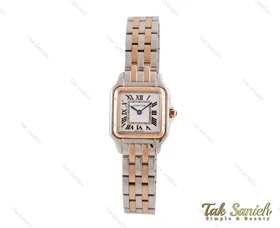 ساعت مچی کارتیر Panthere زنانه دورنگ رزگلد اسمال Cartier-3805-L