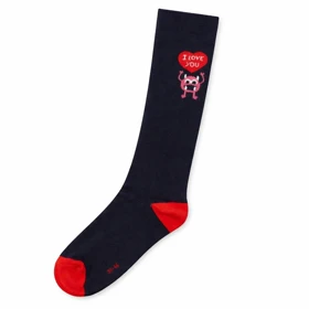 جوراب ساق بلند زنانه لیدل کد Z-NV41