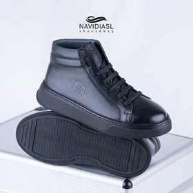 نیم بوت مردانه چرم اسپرت ونس کد 6007011