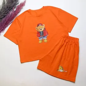 ست کراپ شورتک تدی کد 568