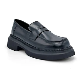 کفش ونس زنانه مدل Loafer - 0215 _ Black