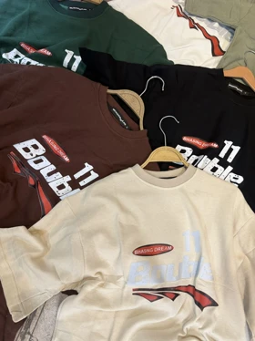 تیشرت بیسکویتی چاپbouble