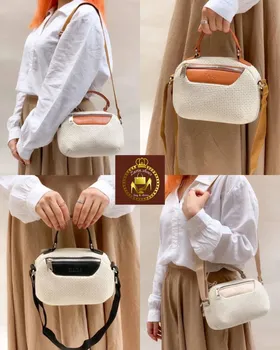 کیف دستی و دوشی زنانه زارا ترکیبی کنفی کد:1830