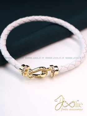 دستبند زنانه فرد FRED نگین ریز کد B2109