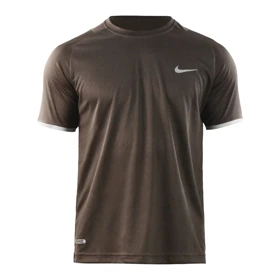 ست تیشرت و شلوارک ورزشی مردانه نایک مدل DS-4M1273 قهوه ای