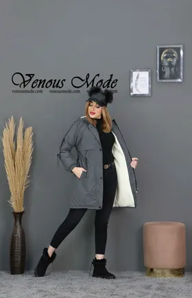 کاپشن بادکنکی ژیله دار