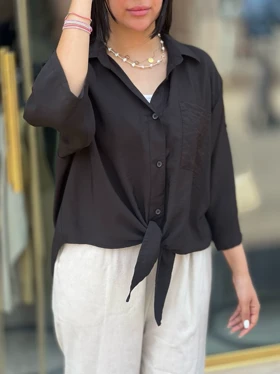 شومیز گرهی بیسیک کد 947