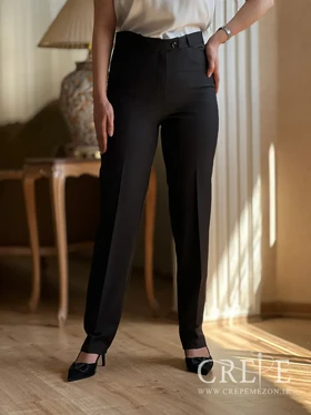 شلوار کرپ مازراتی راسته قد 100