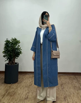 مانتو بلند مغزی دوزی راژان