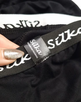 شورت مردانه پنبه نیم‌پا سیلکا کش از رو مشکی