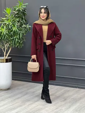 پالتو بلند شش دکمه