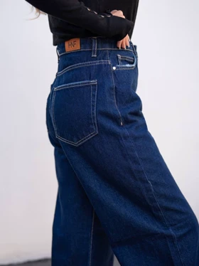 شلوارجین زنانه مدل سوپربگ قد110 شناسه71501