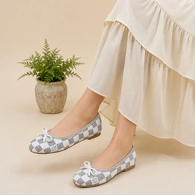 کفش ونس کالج پاپیونی LOUISE VUITTON شطرنجی