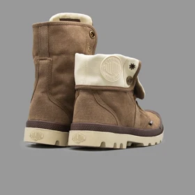 پالادیوم بگی قهوه ای/کرم Palladium Pallabrousse Baggy Brown/Cream