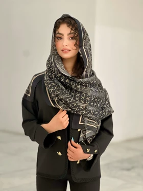 شال ابریشم CK کد1549