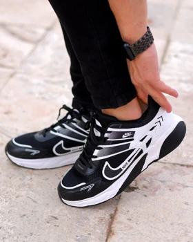 کفش مردانه NIKE مدل ORBIT (مشکی سفید)