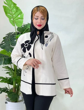 کت گلدوزی راشل کد : cot0020